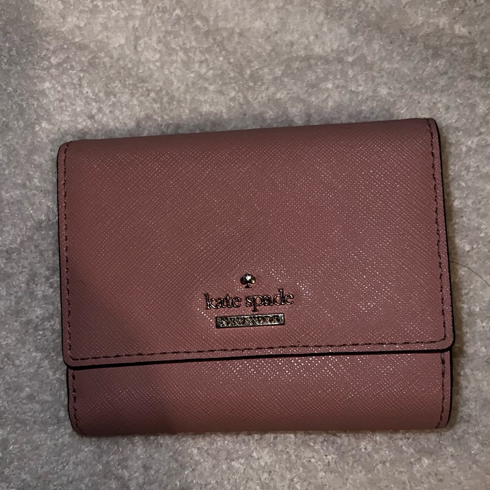 Kate Spade mini pink wallet